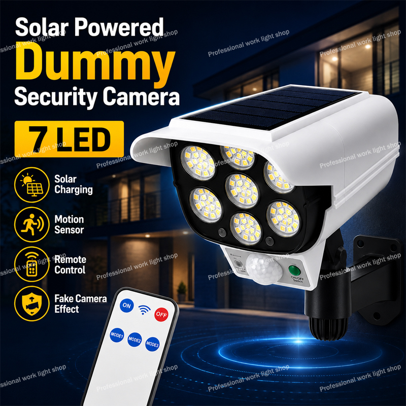 Home Yard Security Cameras - Lampada Solare a LED 77 con
