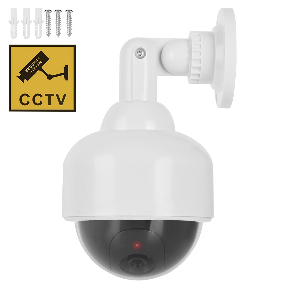 Home Security Lights - Telecamera Finta Impermeabile Realistica con Luce