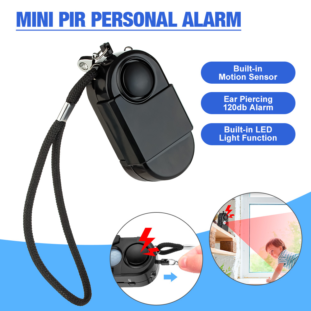Home Security Lights - Mini rilevatore di movimento portatile Allarme