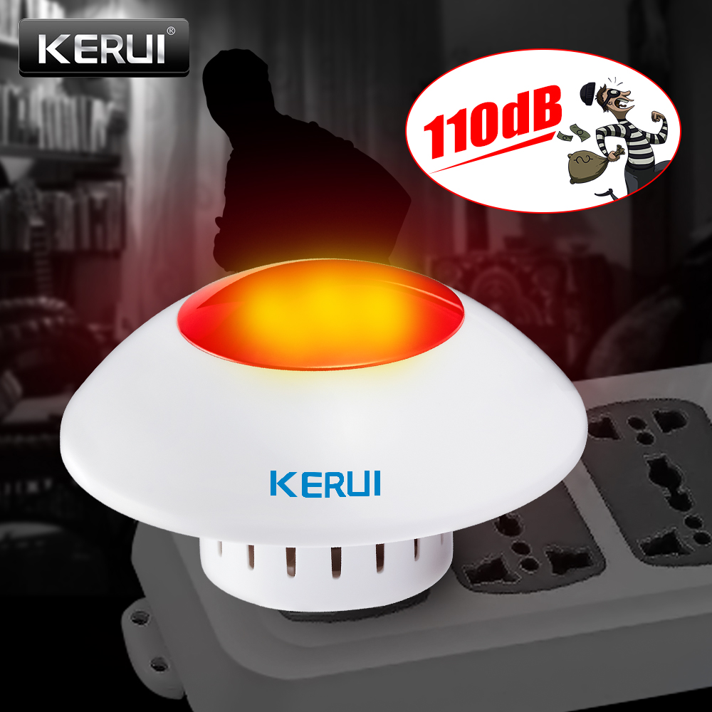 Home Security Lights - KERUI J009 Sirena per interni ad