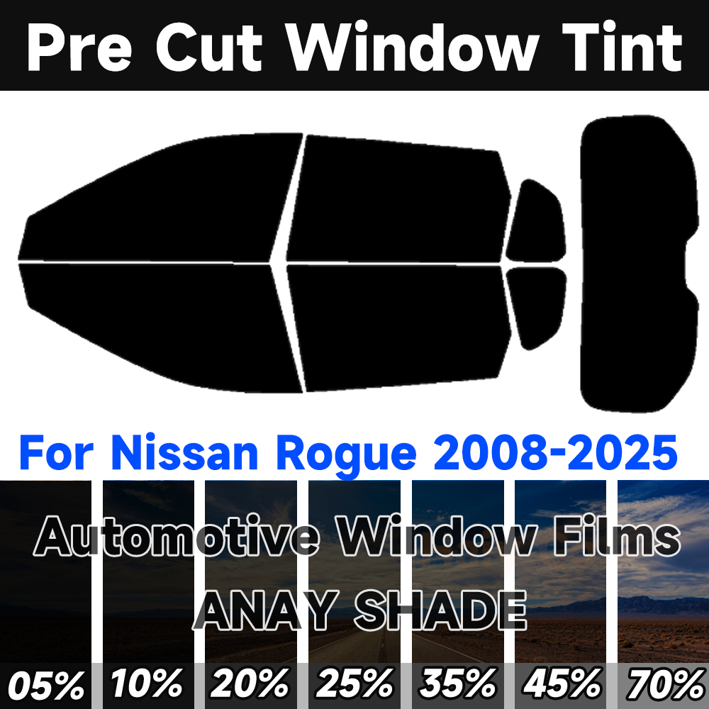 Home Security For Windows - Precut Finestra Tinta Auto per Nissan