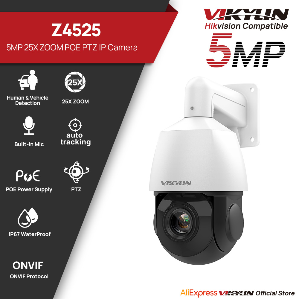Home Security Service - Vikylin Telecamera IP PTZ 5MP con