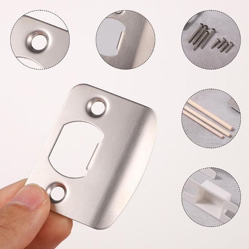 Home Security Doors - Set piastre per incontri per porte