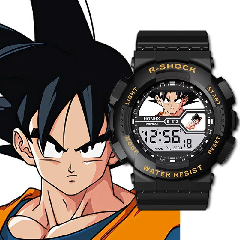 Home Security Electronics - Orologio Elettronico per Bambini Dragon Ball,