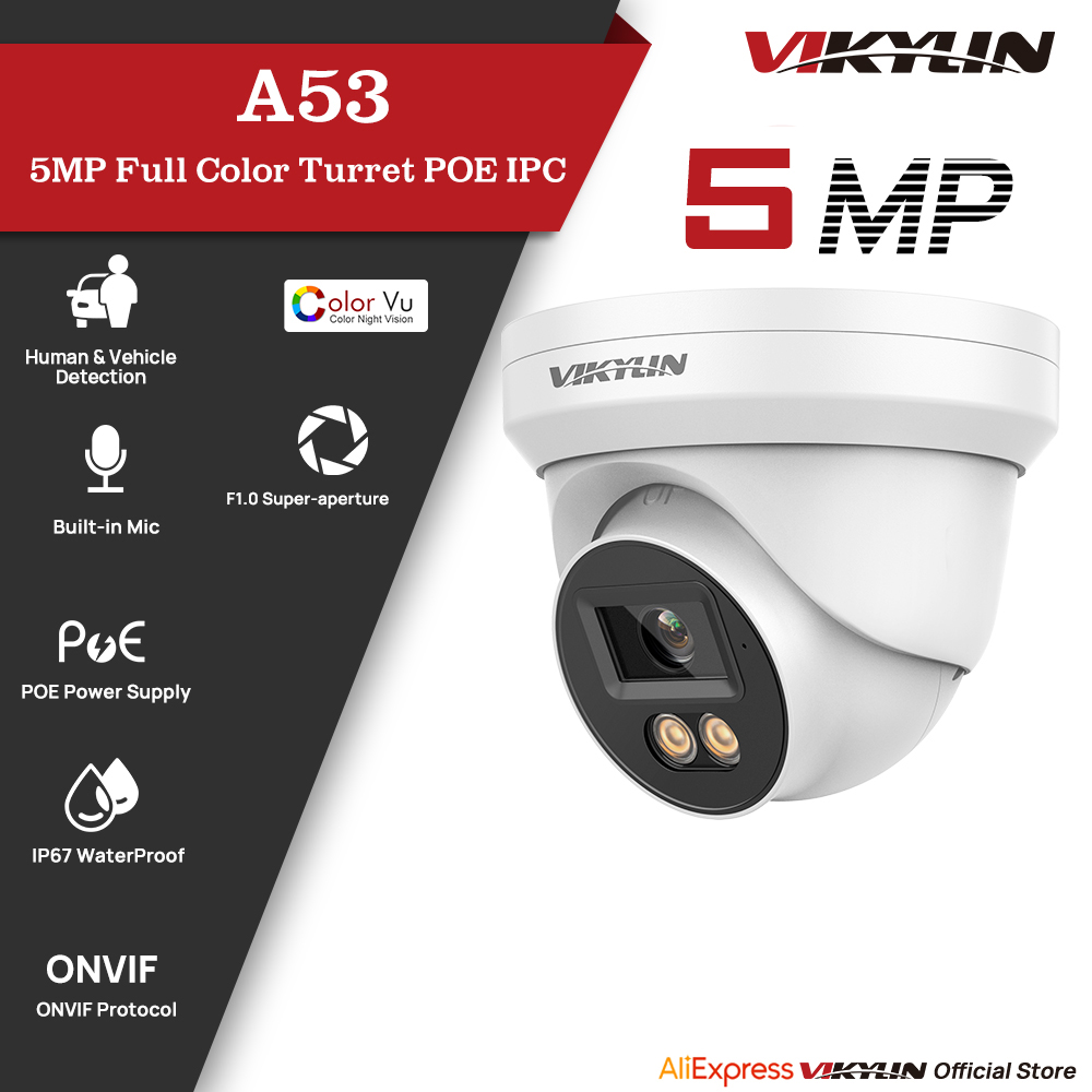 Home Security Service - Telecamera di Sicurezza IP VIKYLIN 5MP
