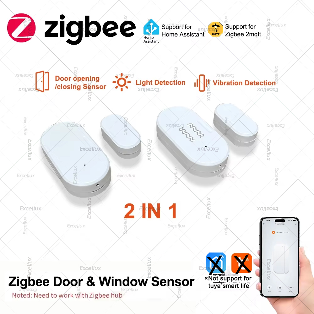 Zigbee 3.0 Sensore per porte e - Home Security Doors recensione e prezzo