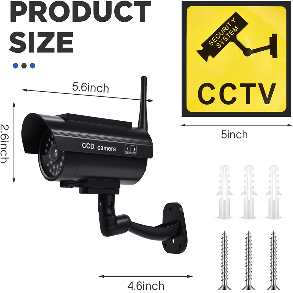 Mini telecamera finta impermea - Home Yard Security Cameras recensione e prezzo
