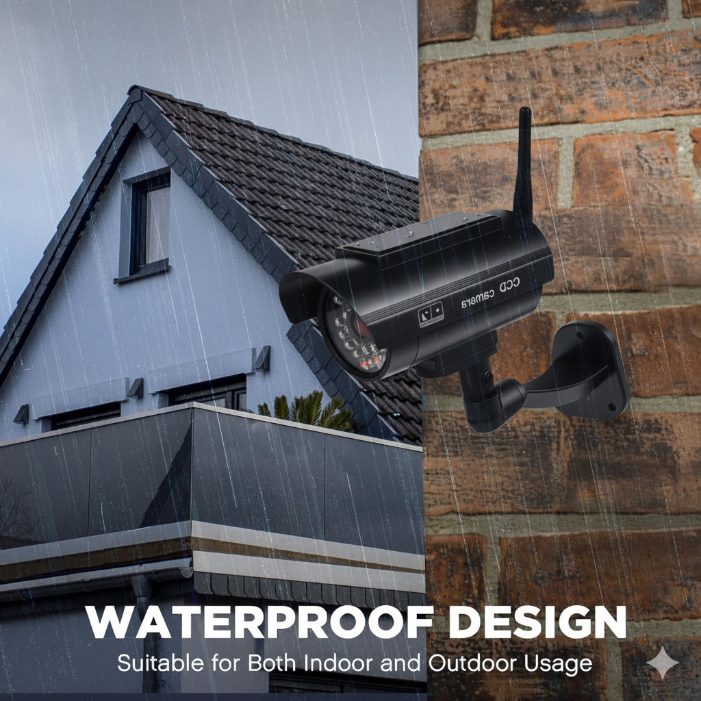Mini telecamera finta impermea - Home Yard Security Cameras recensione e prezzo