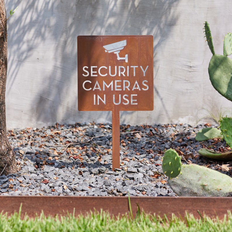 Cartello di Sicurezza per Este - Home Yard Security Cameras recensione e prezzo