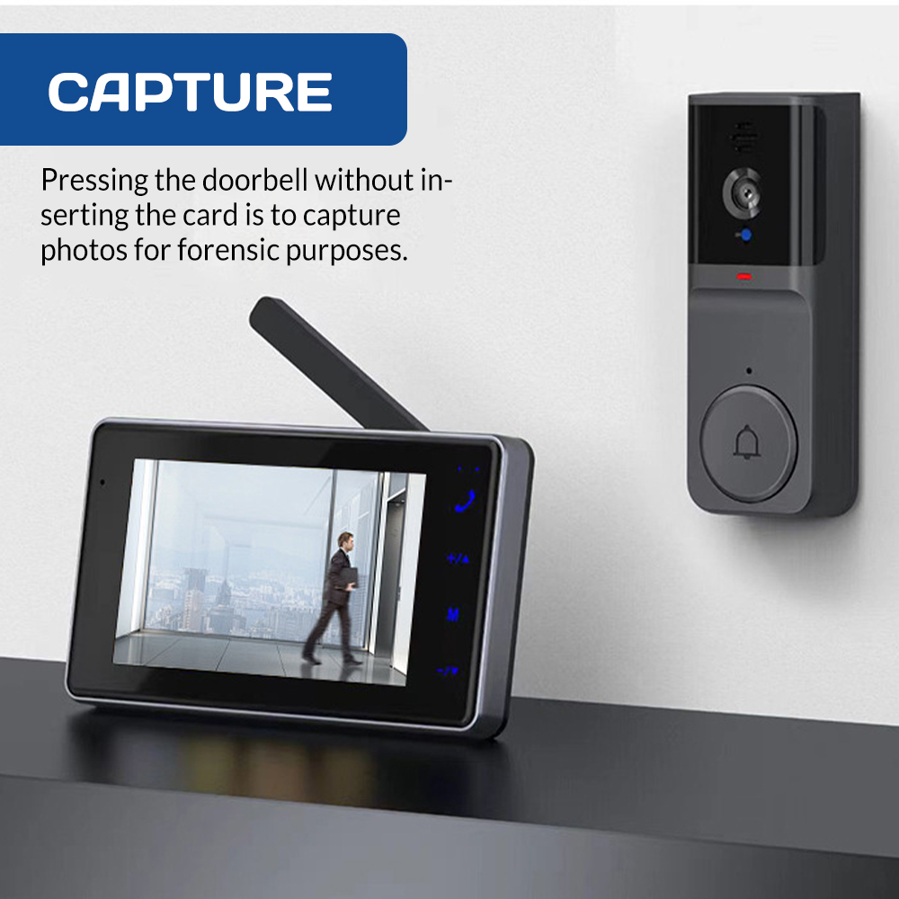 Campanello Video Wireless con  - Home Security No Wifi Needed recensione e prezzo