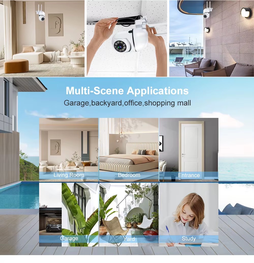 Mini Telecamera di Sicurezza W - Home Yard Security Cameras recensione e prezzo