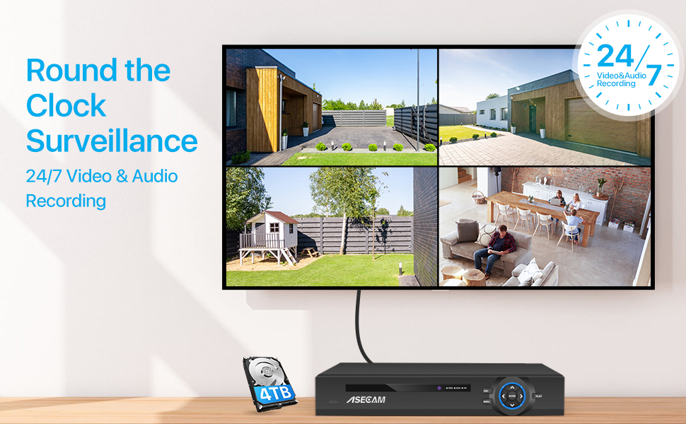 Super 8MP POE NVR Videoregistr - Home Security Camera recensione e prezzo