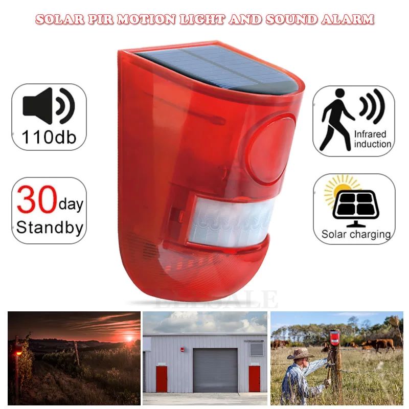 Luce di Allarme Solare Imperme - Home Security Lights recensione e prezzo