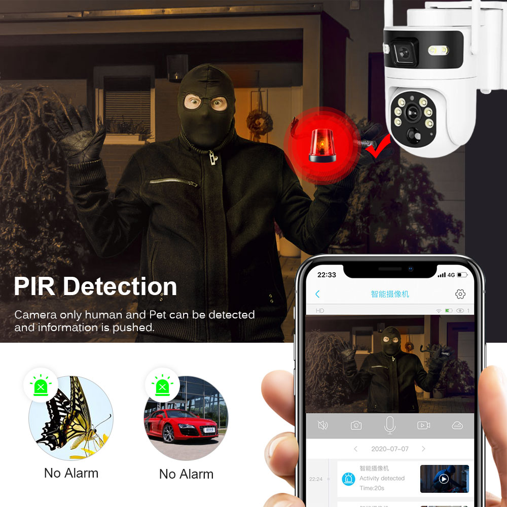 Telecamera di Sicurezza Solare - Home Yard Security Cameras recensione e prezzo