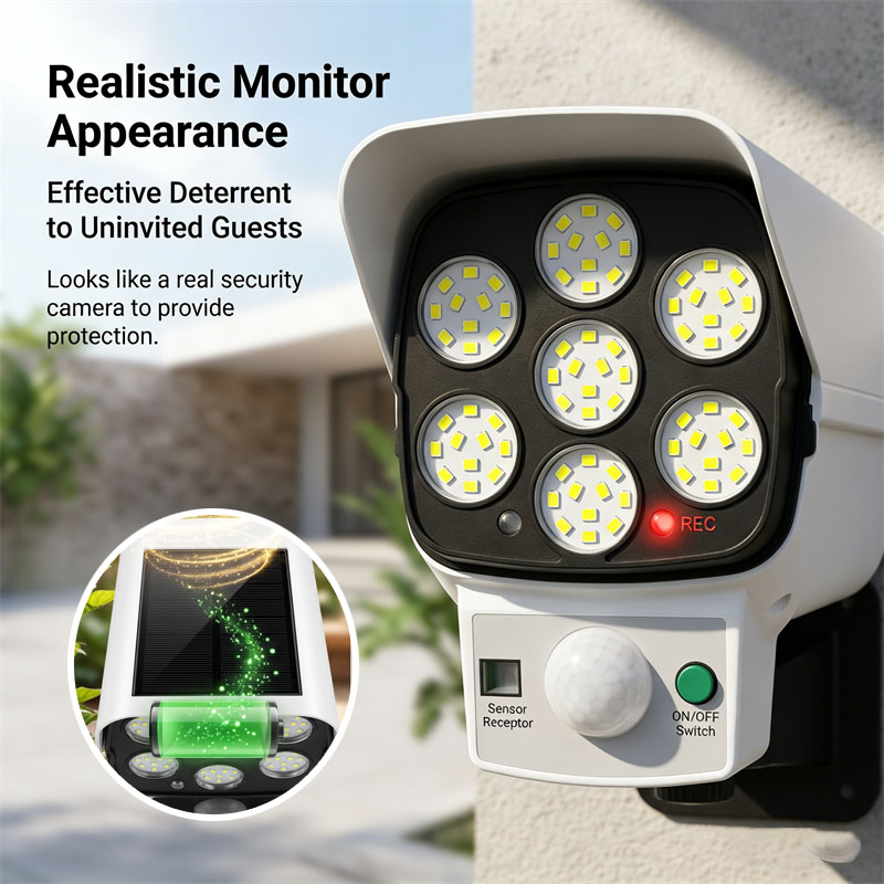 Telecamera di Sicurezza Finta  - Home Security Yard Sensors recensione e prezzo