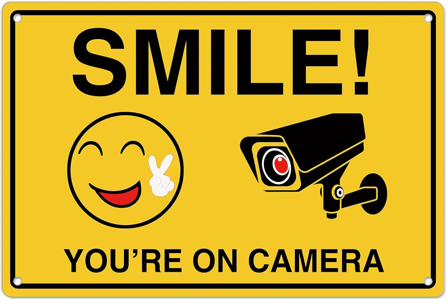 Smile Youre On Insegne della f - Home Security Camera recensione e prezzo