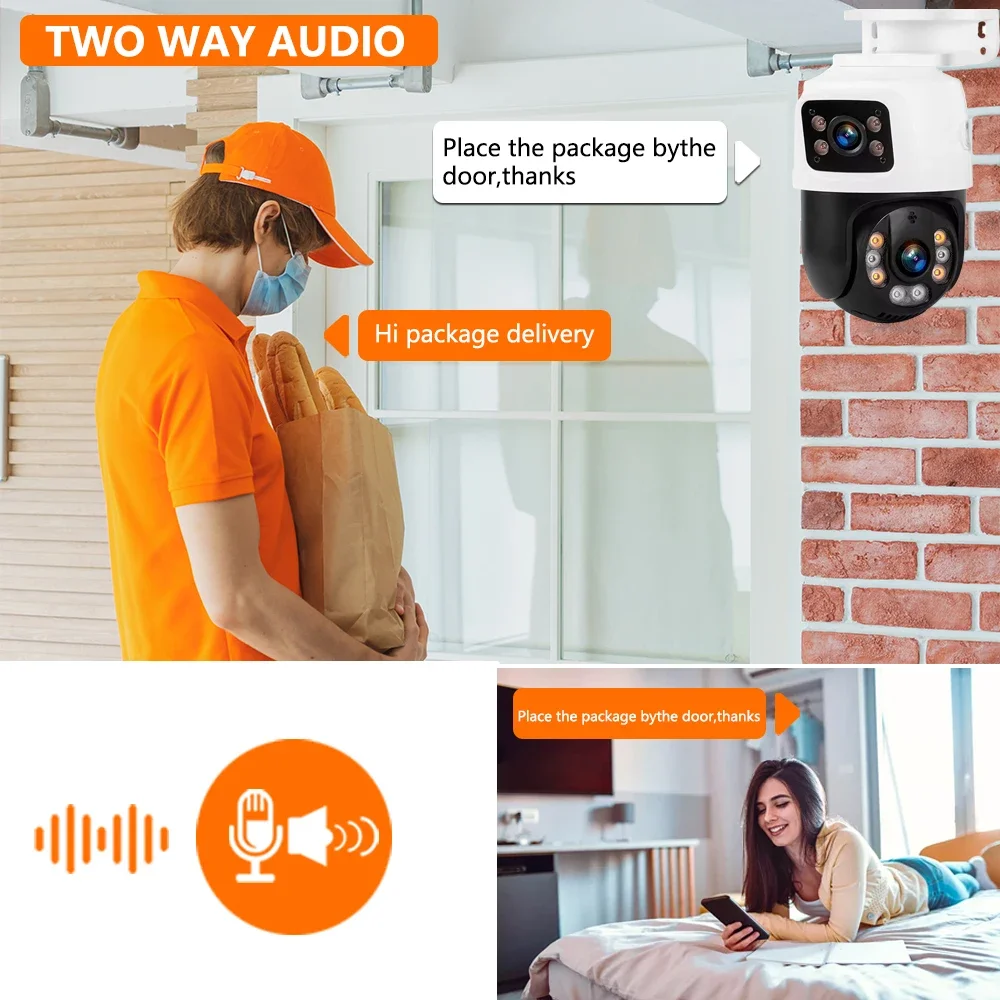 Telecamera di sicurezza PTZ PO - Home Yard Security Cameras recensione e prezzo