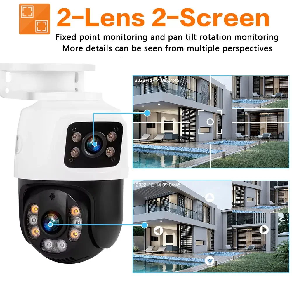 Telecamera di sicurezza PTZ PO - Home Yard Security Cameras recensione e prezzo