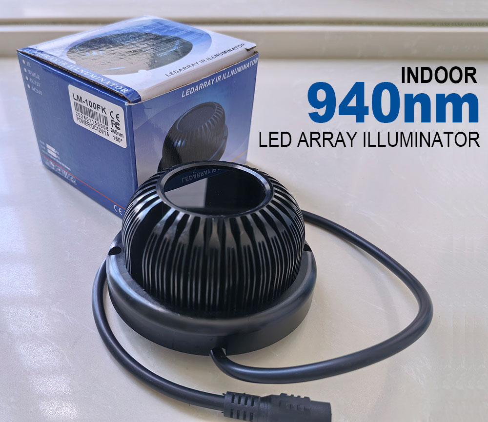 Nuovo Illuminatore IR Infraros - Home Security Lights recensione e prezzo