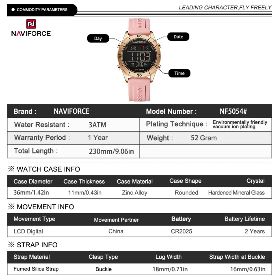 NAVIFORCE Orologio da donna Mo - Home Security Electronics recensione e prezzo