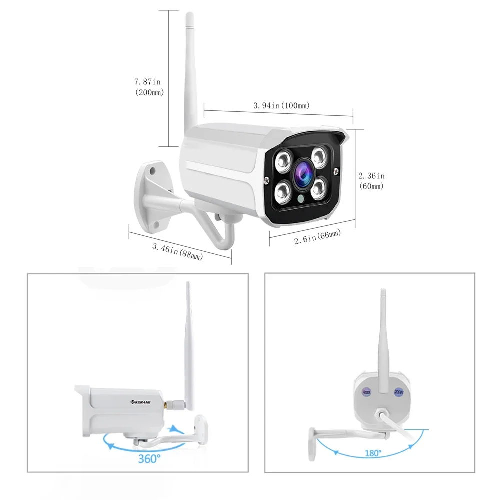 Kit di Telecamere IP WiFi 1080 - Home Security Service recensione e prezzo